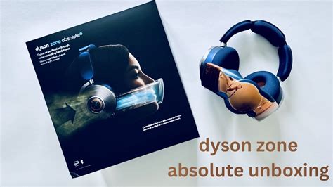 Dyson Zone Absolute Unboxing Dyson Air Purifying Headphones Unboxed