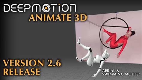 deepmotion animate 3d v2 6 release foot locking modes ai motion capture youtube