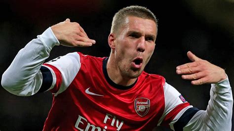 Lukas podolski in doubt for arsenal game at bayern munich. Arsenal striker Lukas Podolski confident of success ...