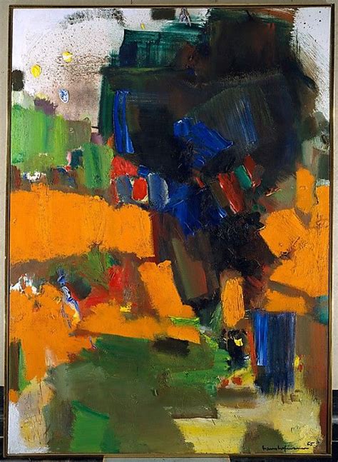 Deep Within The Ravine Hans Hofmann 1965 Oil On Canvas Abstract