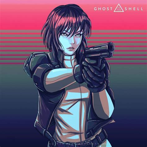 Motoko Kusanagi By TwentySevenAB Ghost In The Shell Anime Ghost