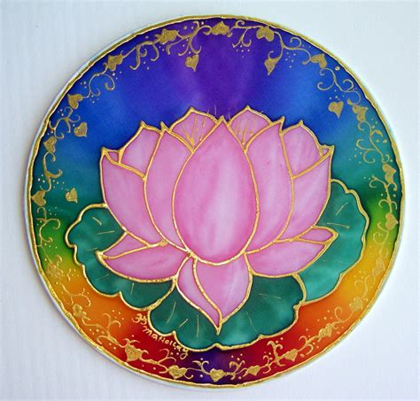 The Balanced Heart Chakra Lotus Flower Mandala Is A Great Tool To Use When Meditating On