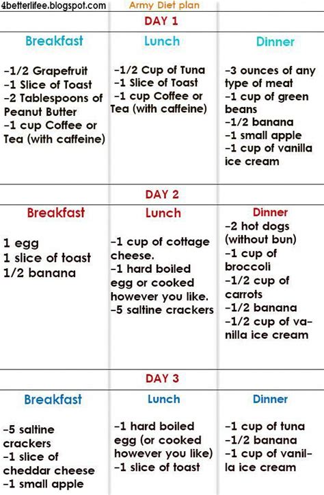 Easy Diet Plan For Weight Loss Weightlol