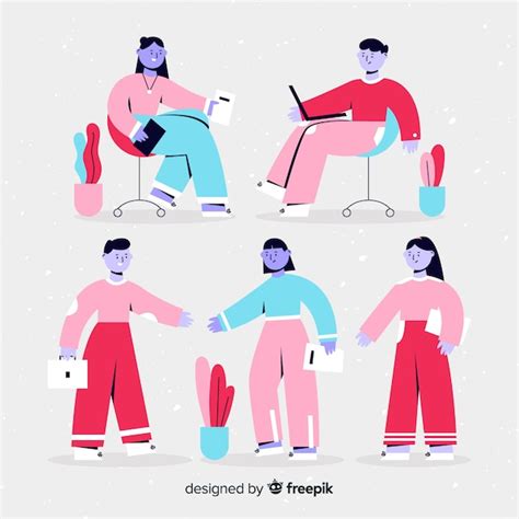 Free Vector People Doing Things
