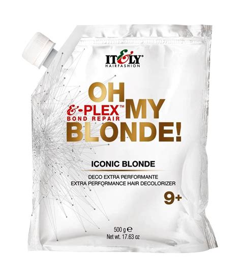 Itely Oh My Blonde E Plex Iconic Blonde 9 Dekoloryzator Włosów O Wysokiej Skuteczności 500g