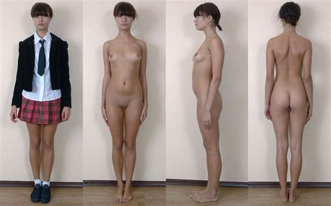 Clothed And Nude Woman Standing Picsegg