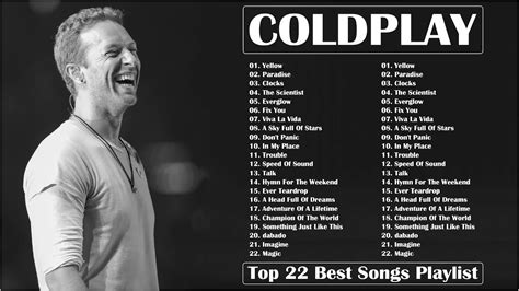 Top 22 Best Songs Playlist Of Coldplay Coldplay Greatest Hits Full