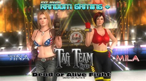 Dead Or Alive Fight Dead Or Alive Assault Tag Team Rookie Tina