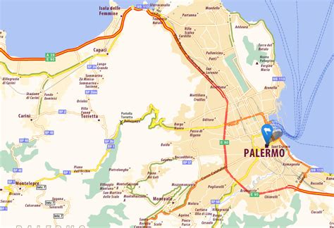 Palermo Karte