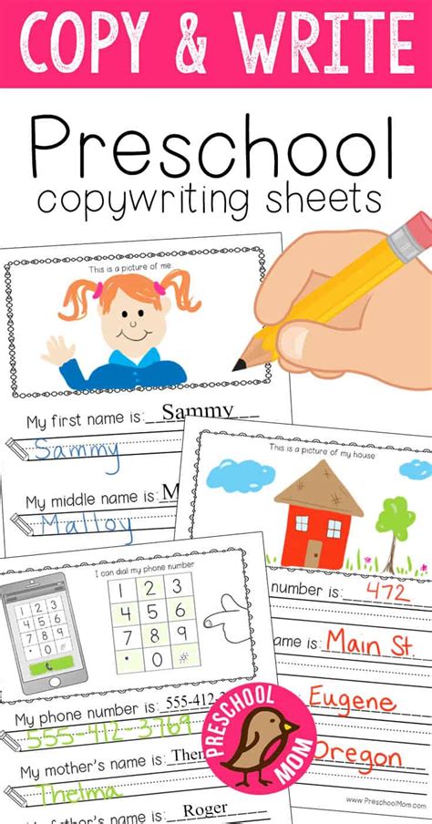 The latest ones are on nov 30, 2020 6 new printable worksheets for writing names results have been found in the last 90 days, which means. Preschool Writing Prompts - Preschool Mom