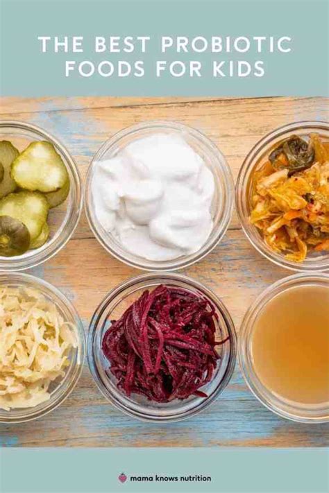 The Best Probiotic Foods For Kids Mama Knows Nutrition