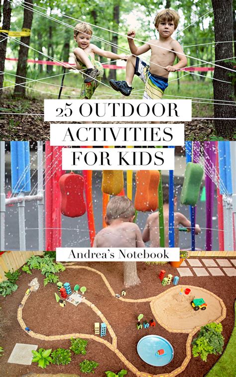 25 Outdoor Adventures For Kids