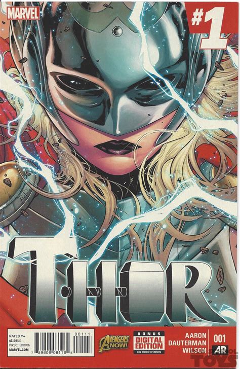 Thor Volume 4 Nummer 1 Marvel Comics First Cover Appearance Of Jane