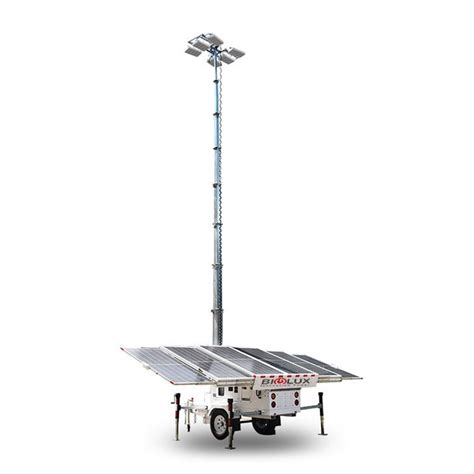 Solar Powered Light Tower Manufacturer Supplier Factory In China