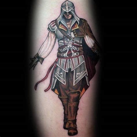 Epic Assassins Creed Tattoo Designs For Men Guide