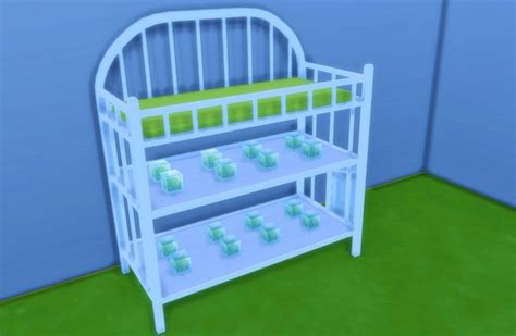 Sanitation Station Baby Changing Table At Plumbpool Sims 4 Updates