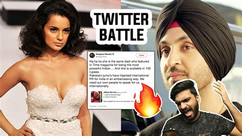 kangana ranaut and diljit dosanjh twitter fight l kangana ranaut on farmers l kangana ranaut