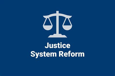 Justice System Reform Card National Institute Of Justice
