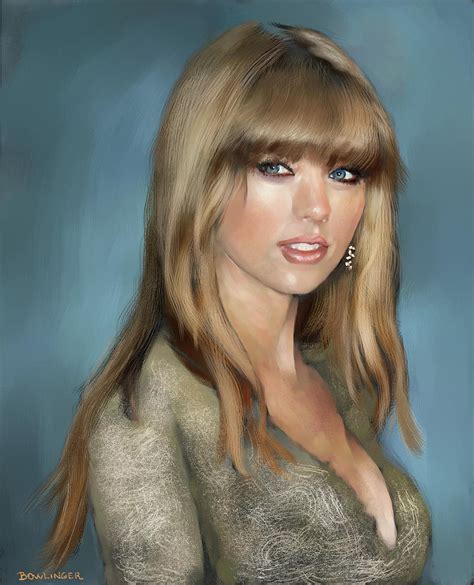 Taylor Swift 3 Digital Art By Scott Bowlinger Pixels