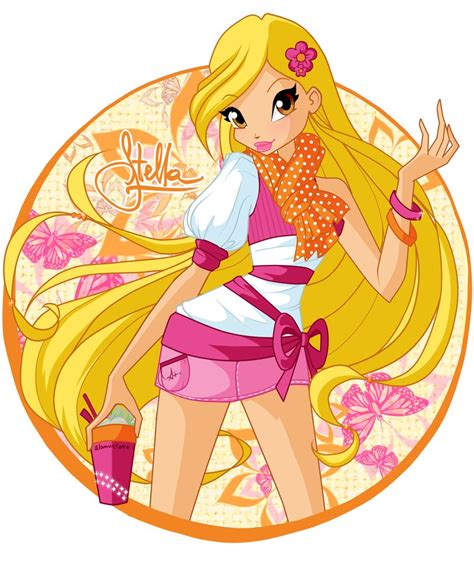 Stella In Cafe Style The Winx Club Fairies Photo 36502066 Fanpop