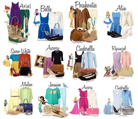 Real Life Disney Princess Daytime Style Princess Inspired Outfits Disney Princess Outfits Cute