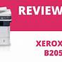 Xerox B205 Manual