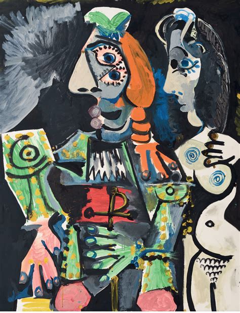 Pablo Picasso Matador And Nude Woman Cm Description Of