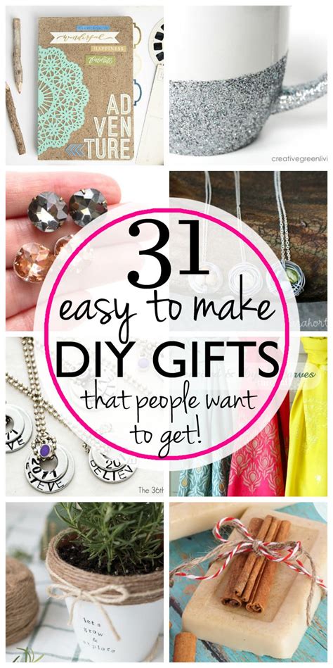 Please add on any diy ideas you have thought of, seen, or are planning to do! 31 Easy & Inexpensive DIY Gifts Your Friends and Family ...