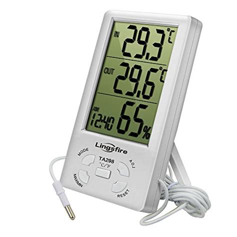Top 9 Wired Outdoor Thermometer Weather Thermometers Etramay