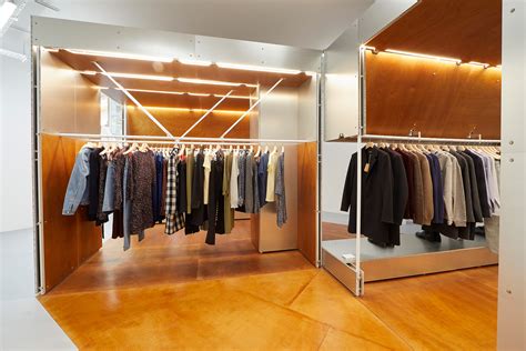 Laurent Deroo Architecte Furnishes Apc London Store With Aluminium