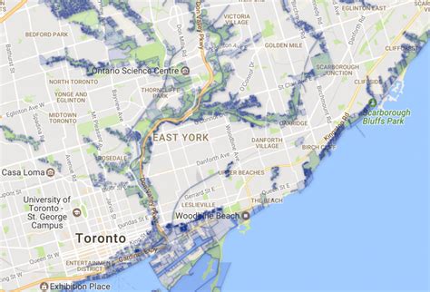 These printable africa map images are useful for your own geography related webpag. Toronto's most vulnerable areas for flooding (MAP) | Daily Hive Toronto