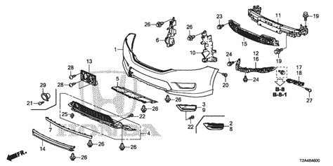 Honda Accord Body Parts Diagrams