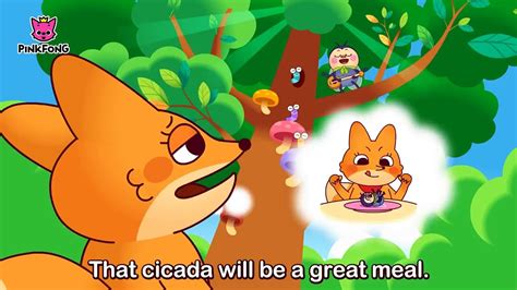 The Cicada And The Fox Aesops Fables Pinkfong Story Time For