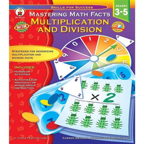 Mastering Math Facts Resource Book Grade 3 5 Paperback