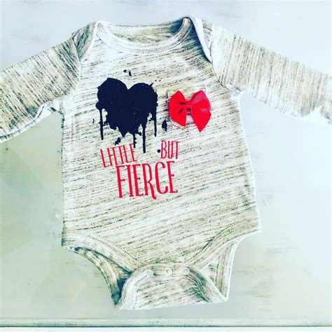 Little But Fierce Onsie Unique Baby Clothes Baby Shower T Infant