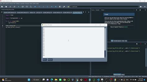 Demo Of Python Application Debug Output Window With Pysimplegui
