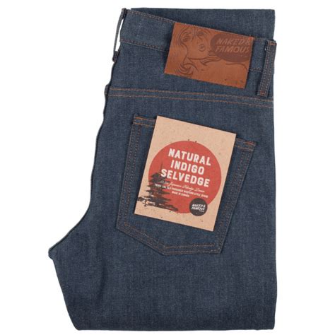 Naked And Famous Super Guy Natural Indigo Selvedge 015010 IND
