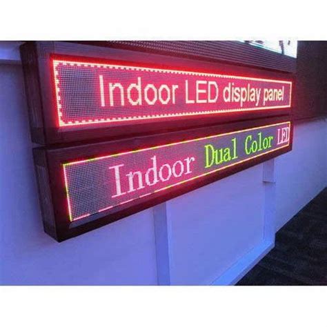 Led Sign Display Board At Rs 1500square Feet Light Emitting Diode