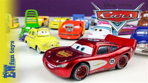 Disney Pixar Cars Diecast Toys Part 1 Mattel With Mcqueen Mater Guido
