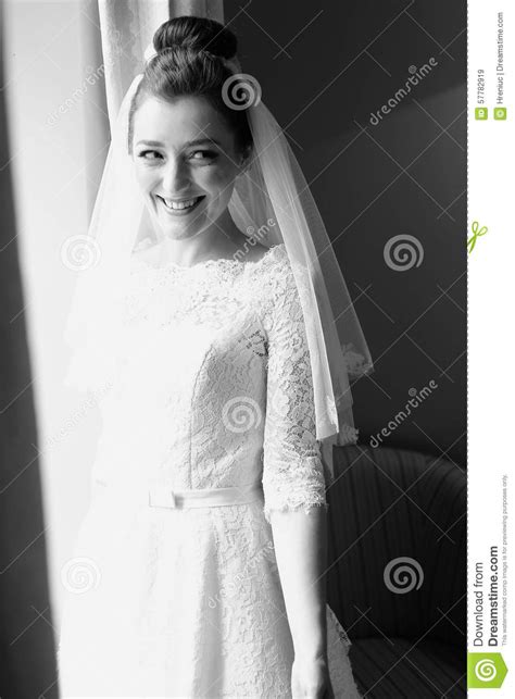 Bride In Her Wedding Day Stock Image Image Of Fine Adult 57782919