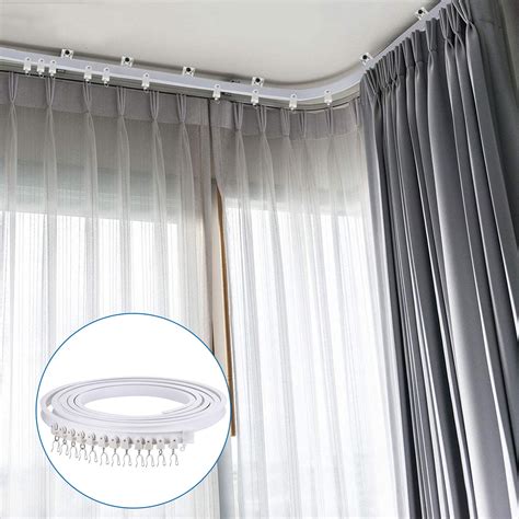Bendable Ceiling Curved Curtain Track Flexible Ceiling Curtain Mount