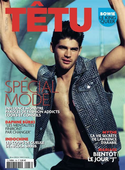 TÊtu 186 Magazine Cover Cover Boy Cover Male