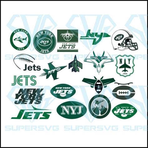 New York Jets Svg Bundle Nfl Logo Svg Nfl Teams Svg Nfl Svg Nfl Svg