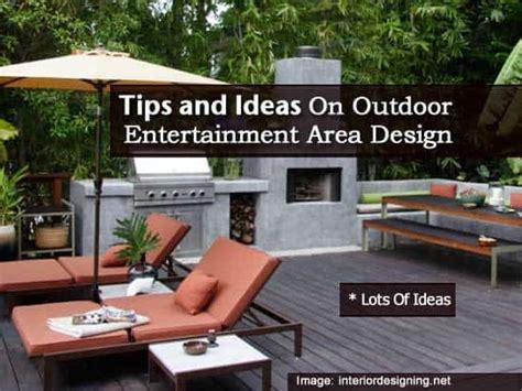 7 essentials for a backyard playground. Tips and Ideas On Outdoor Entertainment Area Design