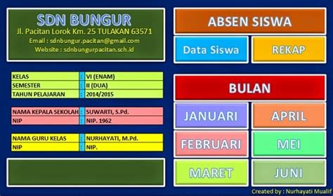Bagaimana menyortir data pada spreadsheet excel anda (video cepat). APLIKASI SEDERHANA : ABSENSI HARIAN SISWA