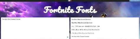 How To Use Cool Fonts For Your Fortnite Name In 2021