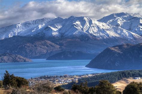 5k Free Download Landscape Lakes Mountain Lake New Zealand