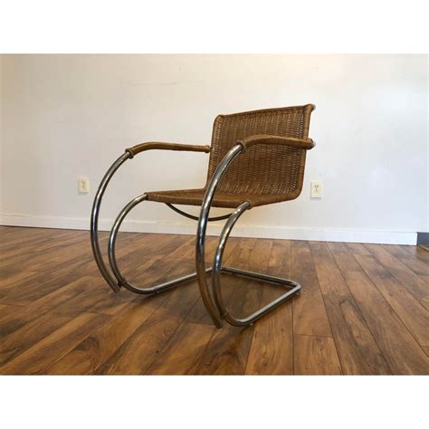 Original stuhlen von knoll mit gravur im gestell. Vintage Ludwig Mies Van Der Rohe Mr20 Chair | Chairish