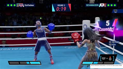 Olympic Games Tokyo 2020 Female Vs Male Boxing Online Match