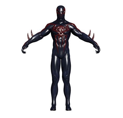 Free 3d File Spider Man 2099 Suit・object To Download And To 3d Print・cults